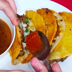 salsa picante de chile de árbol